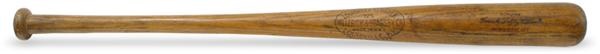 Early to mid 30s Lefty O'Doul Game Used Bat