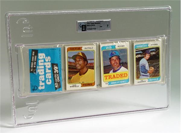 Unopened Cards - 1970's Topps Baseball/Basketball Rack & Cello Packs Collection (11)