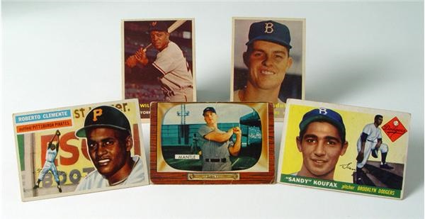 - 1950's Topps & Bowman Baseball Card Collection (608)