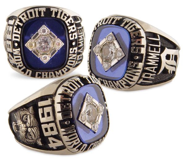 Baseball Awards - 1984 Detroit Tigers World Champions Ring