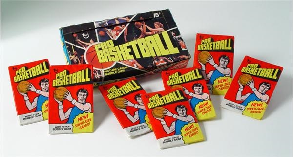 Unopened Cards - 1976/77 Topps Basketball Wax Box