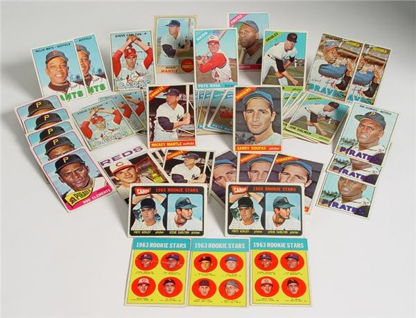 Baseball and Trading Cards - 1960's Topps Baseball Card Collection, Signed Cards and More