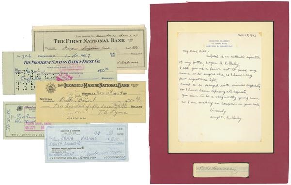 Baseball Autographs - Baseball Check and Cut Signature Collection (6).