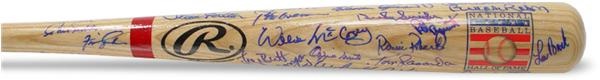 Baseball Autographs - Phil Neikro's Personally Signed Hall of Fame Bat