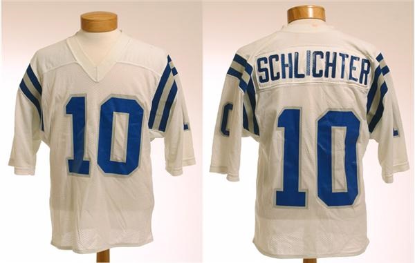 Football - 1980's Art Schlichter Game Worn Colts Jersey
