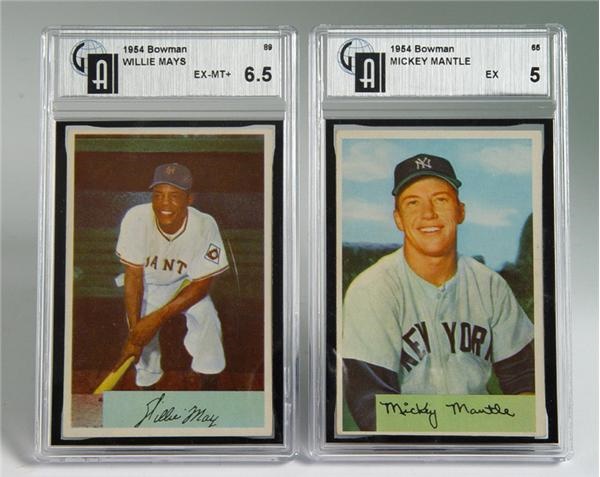 Baseball and Trading Cards - 1954 Bowman Baseball Complete Set
