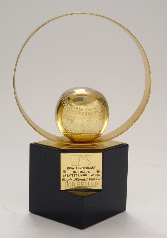 Baseball Awards - Bob Feller’s Baseball’s Greatest Living Players Award