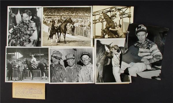 Vintage Horse Racing Photographs