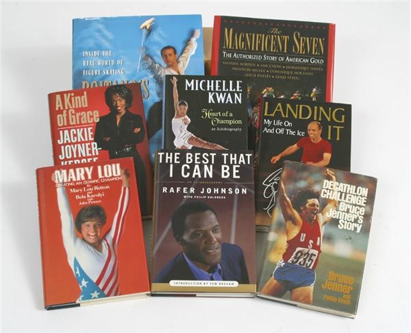 1980 Miracle on Ice & Olympics - Signed Olympic Book Lot (30)