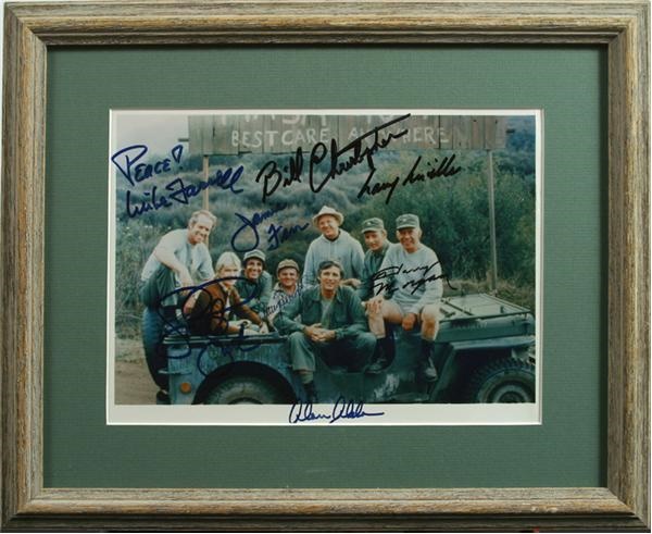 M*A*S*H Cast Signed Photo