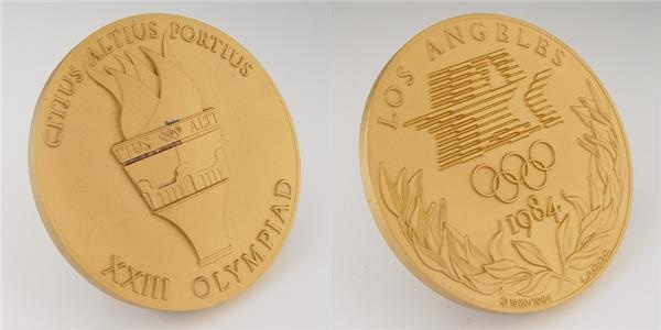 1980 Miracle on Ice & Olympics - 1984 Olympic Participation Medal