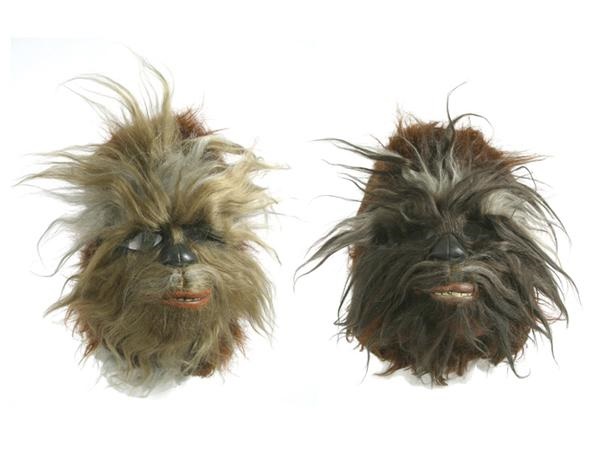 Wookie Masks From the 1978 Star Wars Holiday Special