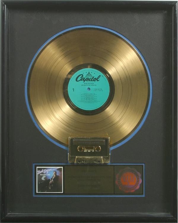 Music Awards - Bob Seger Gold Record