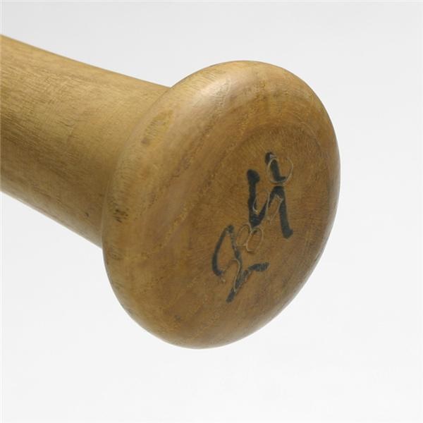 Bats - Willie Mays Autographed Game Used Bat (35")