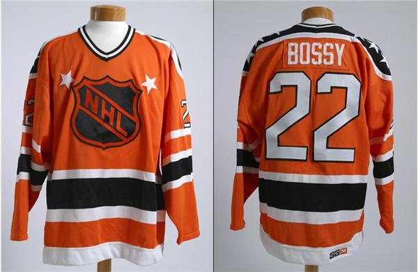 Hockey Sweaters - Mike Bossy 1987 Rendez-vous Game Jersey