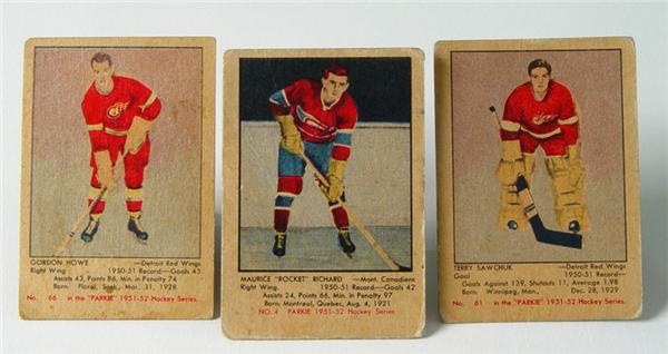 Hockey Cards - 1951/52 Parkhurst Hockey Near Complete Set