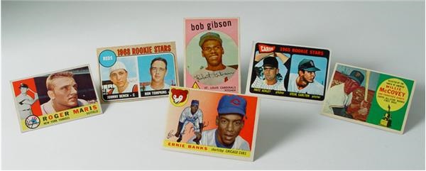 Baseball and Trading Cards - 1950-1970’s Baseball Stars and Rookies Collection (216)