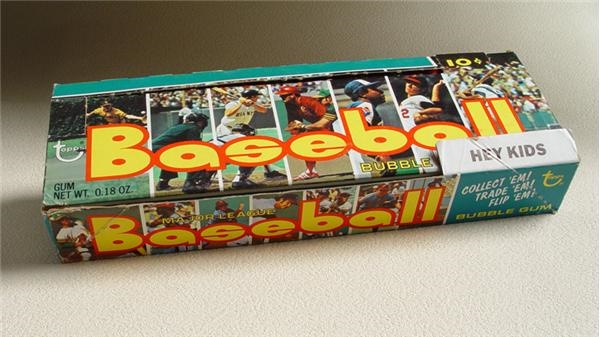 - 1973 Topps 4th Series Baseball Wax Box