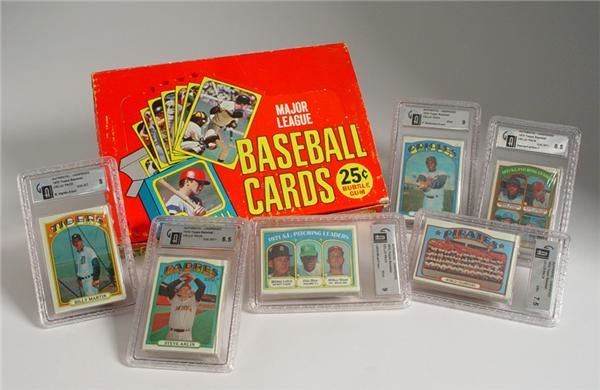Unopened Cards - 1972 Topps Baseball 1st Series Cello Box