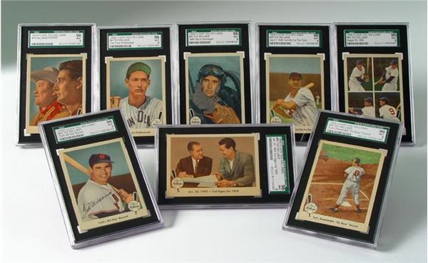 Baseball and Trading Cards - 1959 Fleer Ted Williams SGC High-Grade Complete Set