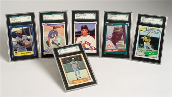 Baseball and Trading Cards - 1980's Topps, Donruss & Fleer Baseball Set Collection