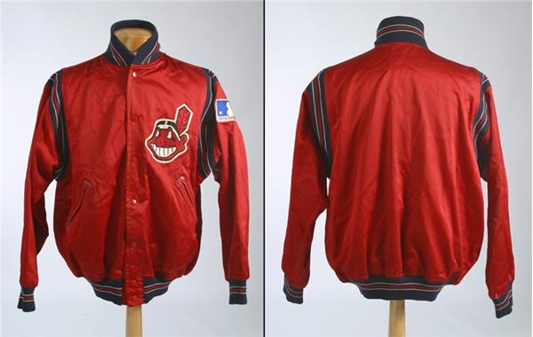 Cleveland Indians - 1969 Cleveland Indians Heavy Satin Jacket Worn By Richie Scheinblum