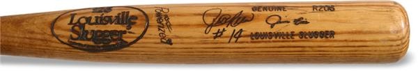 - 1984-85 Jim Rice Game Used Autographed Bat (35")