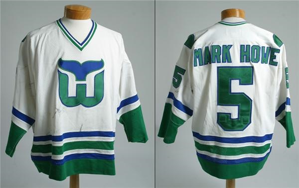 1980-81 Mark Howe Game Used Hartford Whalers Jersey