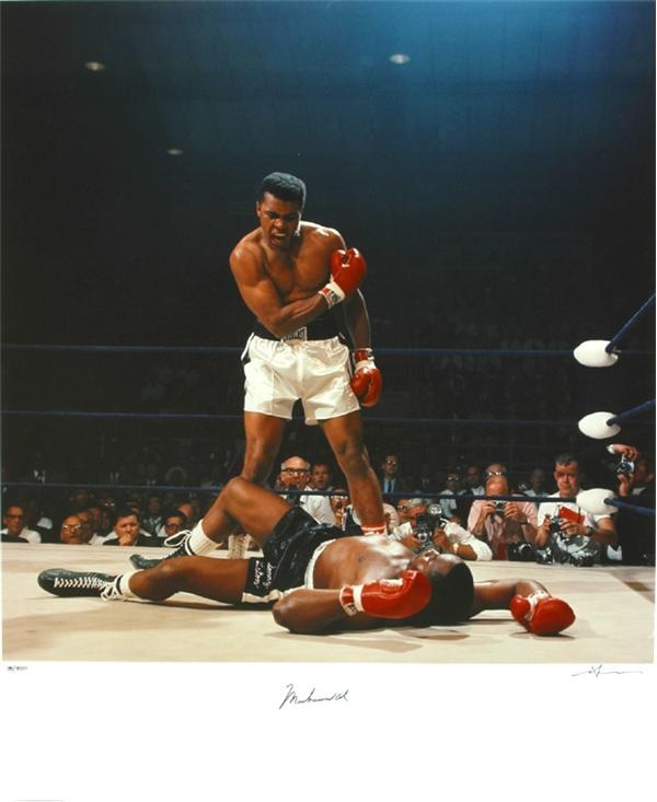 Muhammad Ali - Ali-Liston Photo by Neil Leifer
