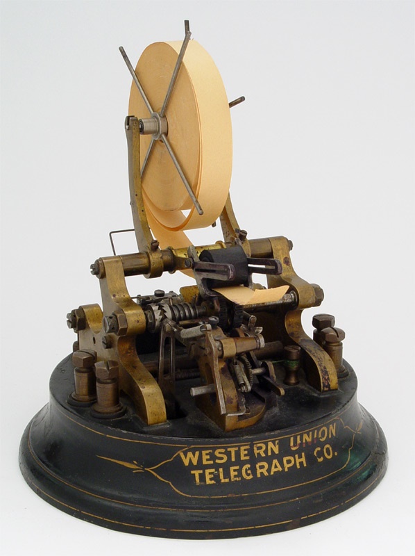 Exotica - Western Union Telegraph 1871 Stock Ticker