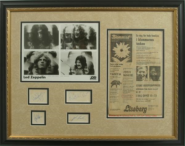 Led Zeppelin - Led Zeppelin Earliest Known Signatures