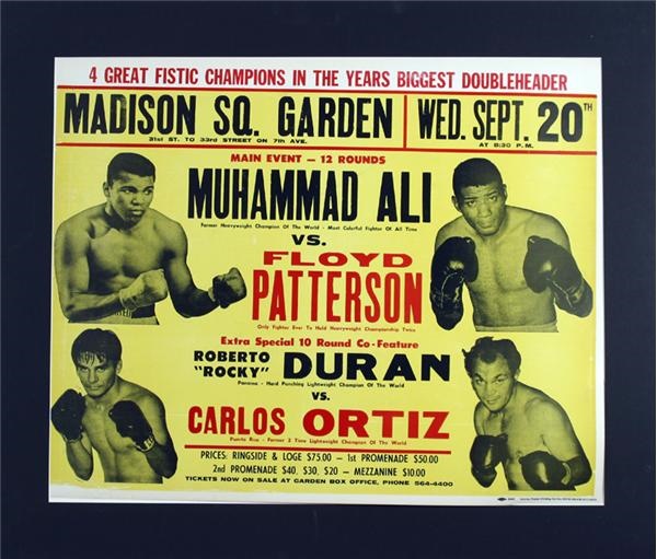 Muhammad Ali & Boxing - Ali-Patterson II Site Poster