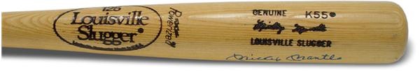 Mickey Mantle Signed Bat (35.5")