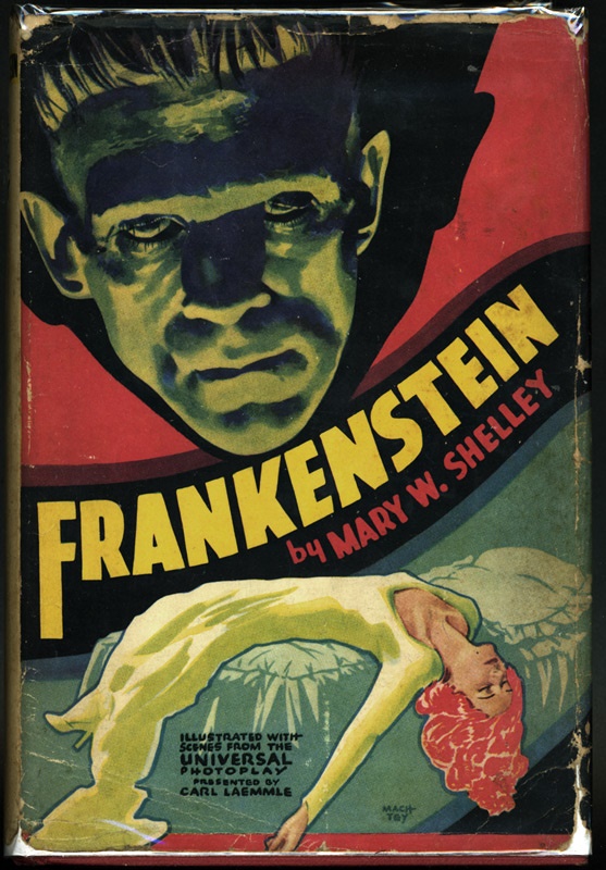 Movies - Frankenstein 1931 Photoplay Edition With Original DJ