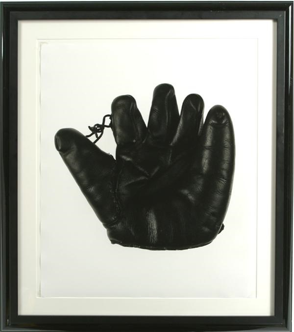 Charlie Sheen - Craig Smith Walter Johnson Glove Photo