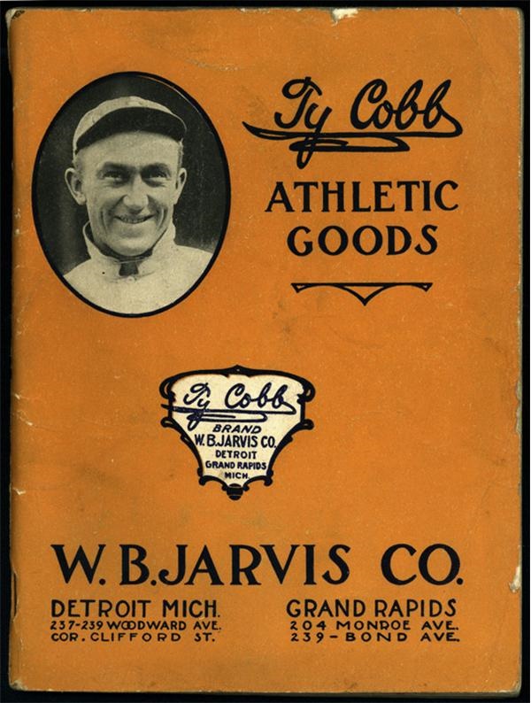 Ty Cobb Athletic Goods Catalogue