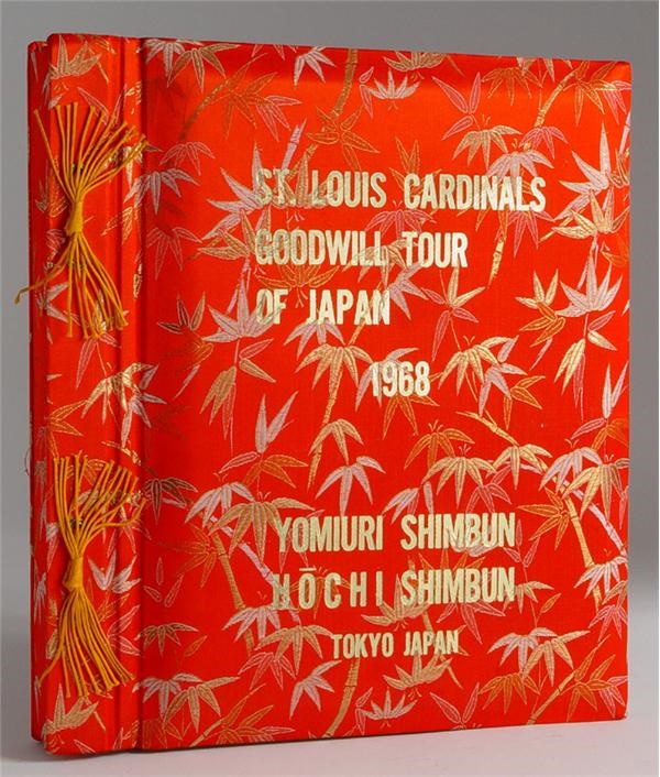 Japanese Baseball - 1968 St. Louis Cardinals Tour of Japan Photo Album