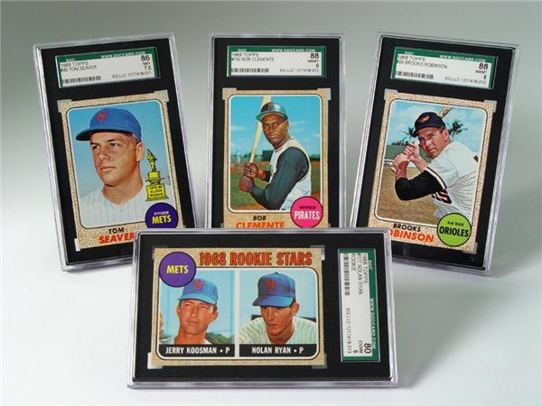 Baseball and Trading Cards - 1968 Topps Baseball Complete Set