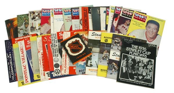 Hockey - Hockey Magazines (15) and Programs (18)