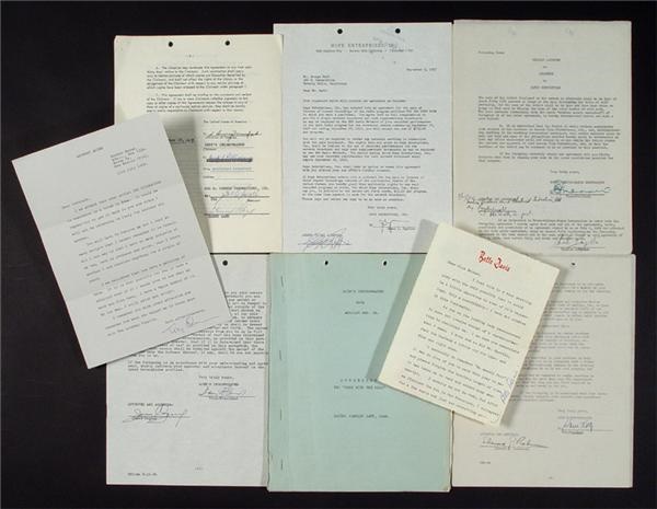 - Hollywood Contract and Letter Collection (20)