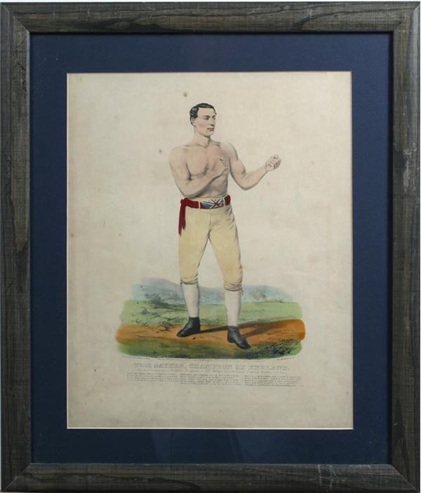 Muhammad Ali & Boxing - Tom Sayers Currier & Ives print