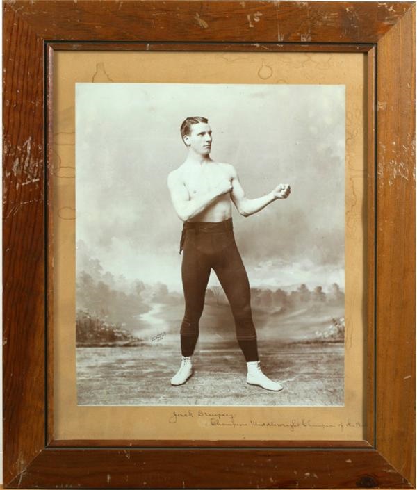 Muhammad Ali & Boxing - Jack Dempsey Non Pareil Photo
