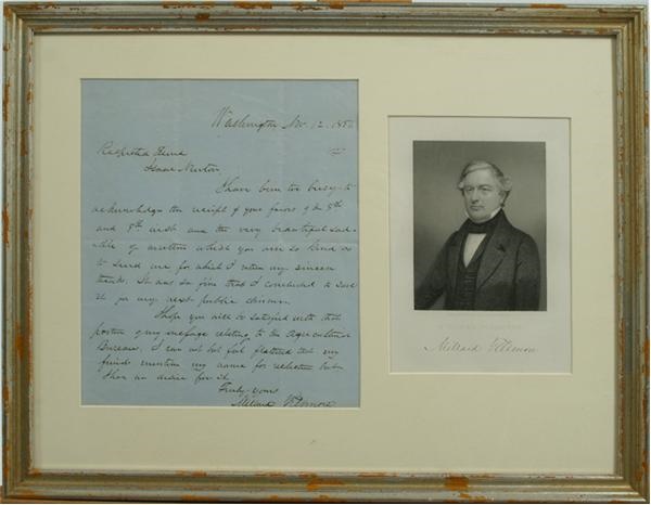 Historical - Millard Fillmore Document