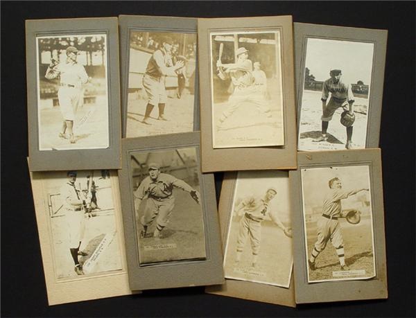 Baseball and Trading Cards - 1910's Pinkerton Cabinet Photo Collection (8)