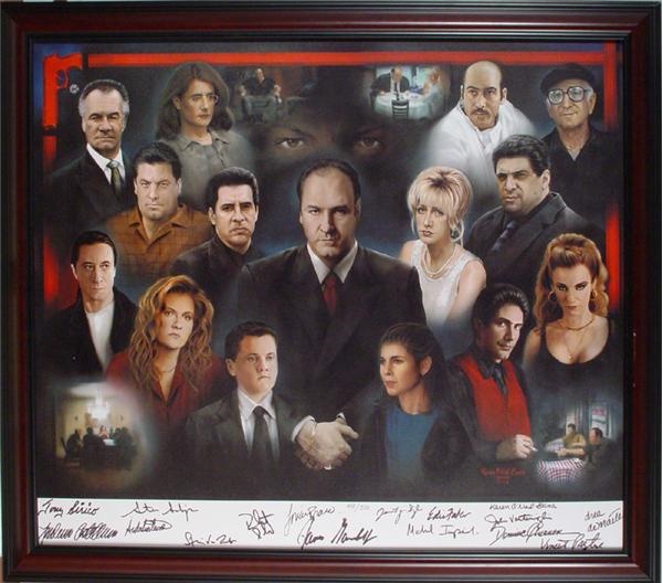 Sopranos Signed Painting (giclee)