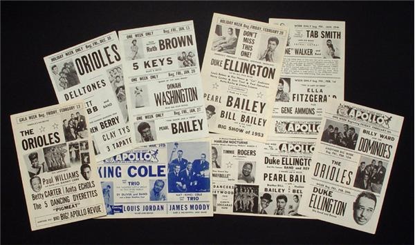 - Apollo Handbill Collection (8)