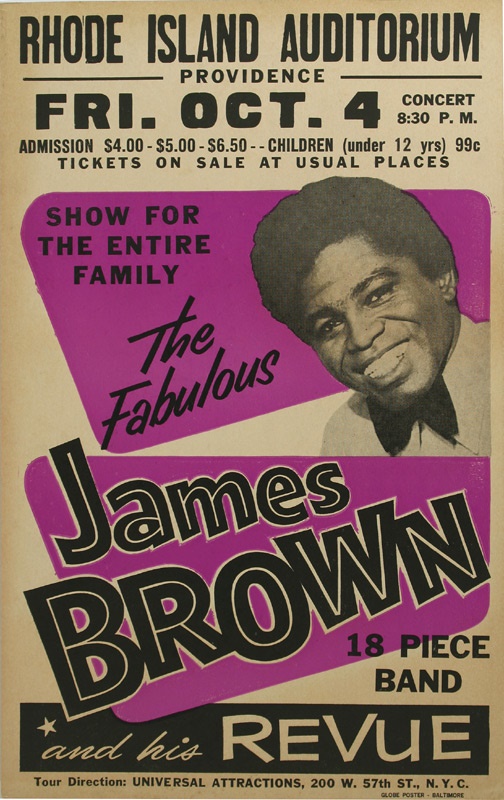 Posters and Handbills - 1966 James Brown Poster