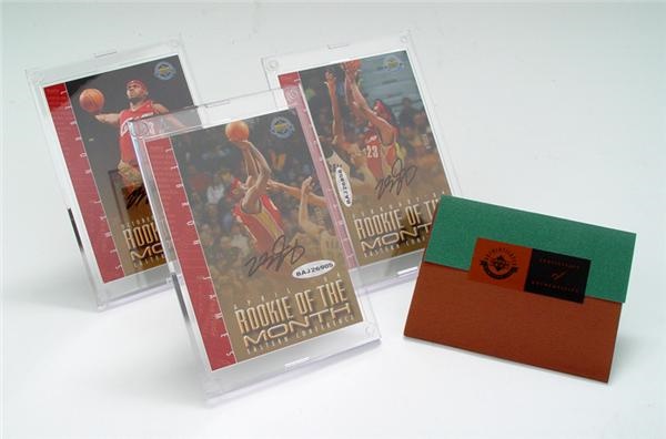 Basketball Cards - Lebron James UDA Signed Cards (3)