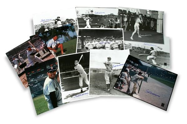 Ted Williams - Ted Williams Signed 16x20" Photos (11)