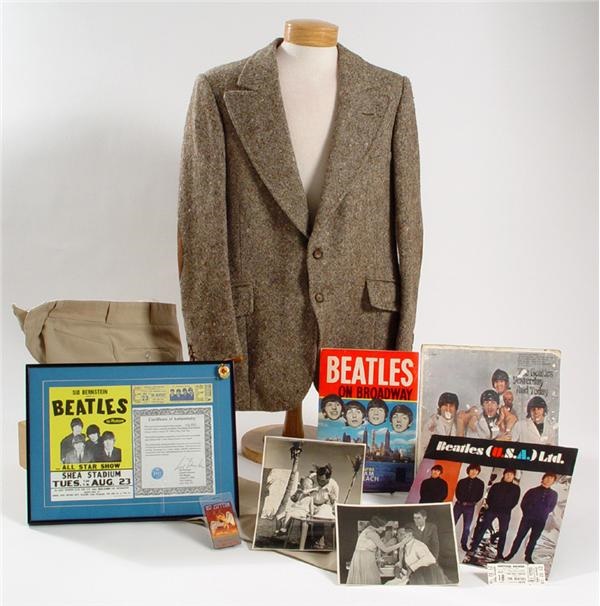 Unique Collection of Rock 'n Roll and Sports Memorabilia including Beatles, Ruth photos, etc!